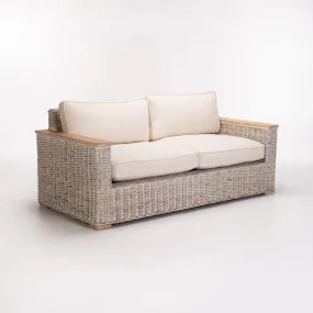 TEGAL KUBU WHITEWASH 2.5 SEATER COUCH