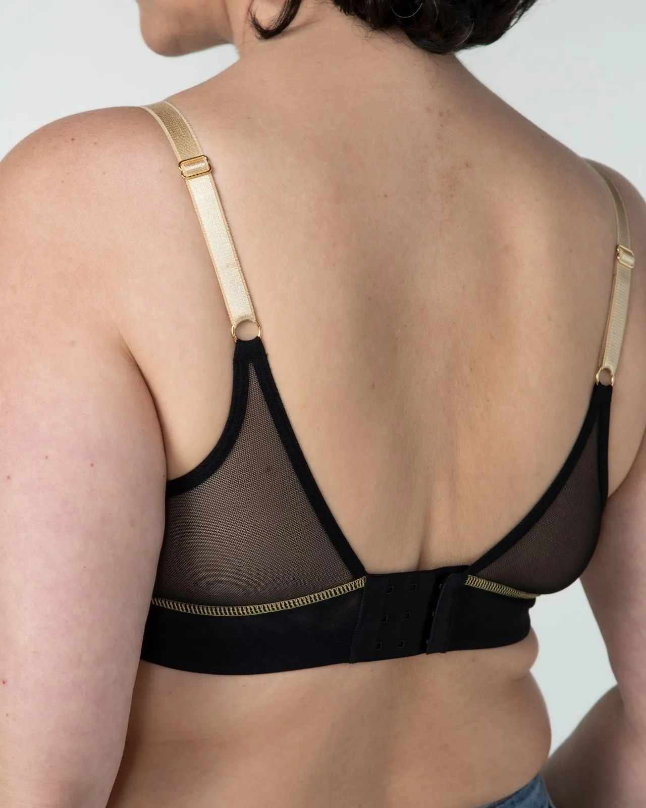 Victoria Mesh Keyhole Bralette