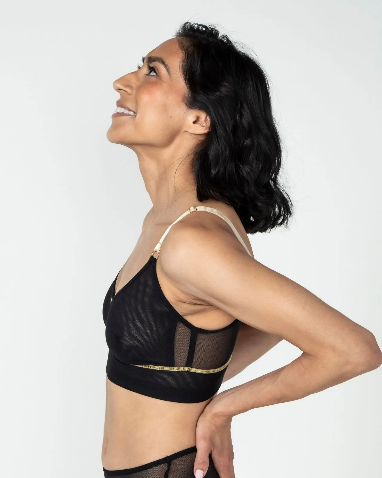 Victoria Mesh Keyhole Bralette