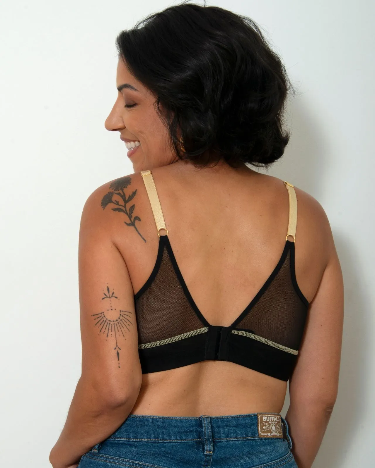 Victoria Mesh Keyhole Bralette